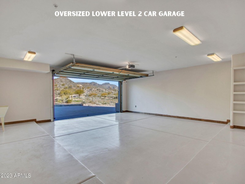 Lower Level 2 Car Garage