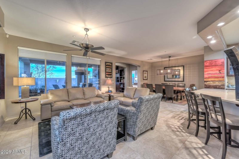 Great Room-Dining Area