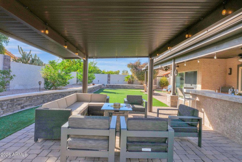 Covered Outdoor Pergola