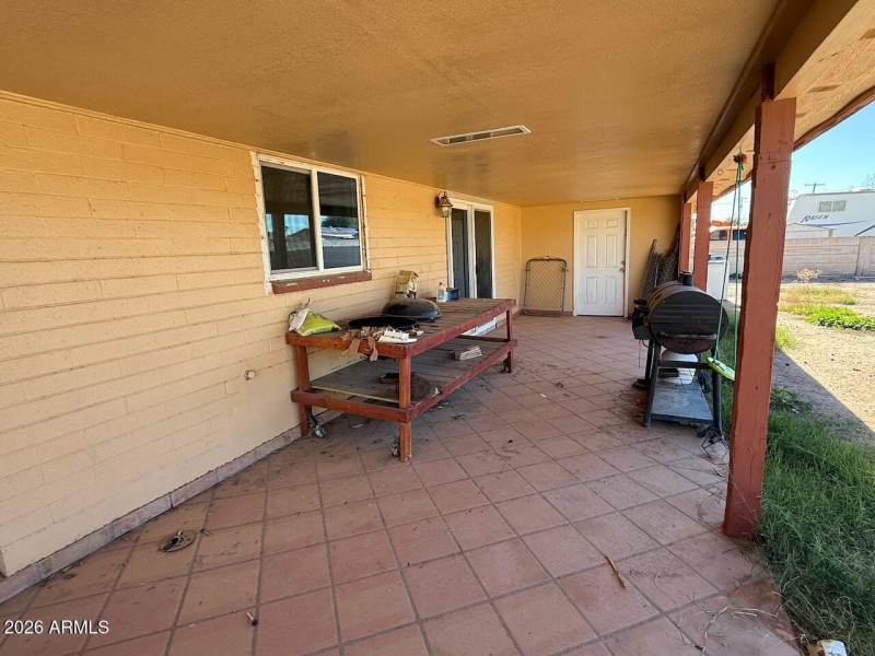 Back Patio