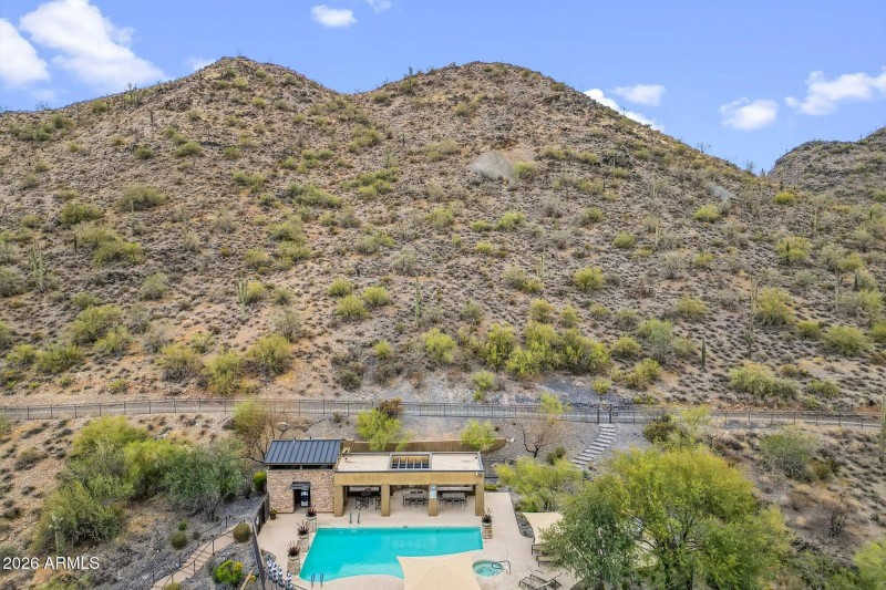Pool on the mountaintop
