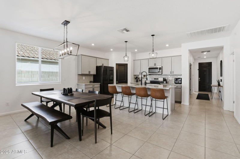 Open Kitchen & Dining Great Room