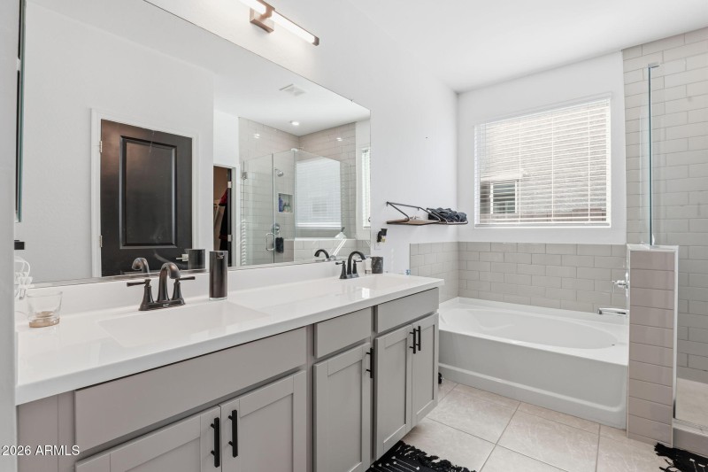 Dual Vanity Primary Bathroom