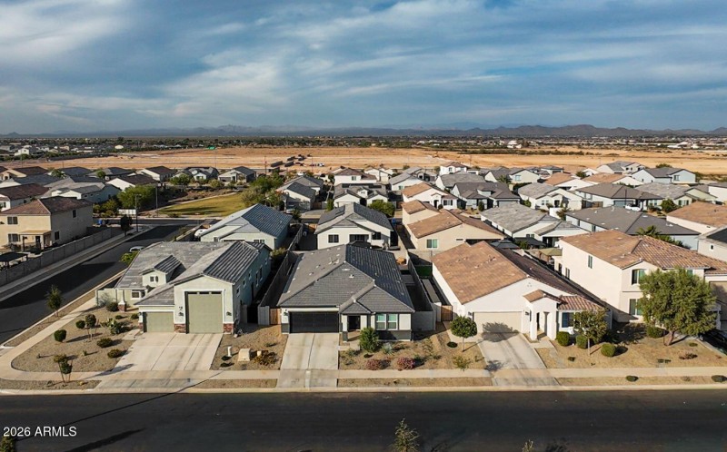 Community Park & Courts Aerial