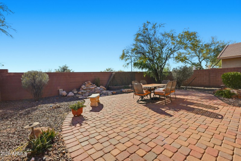Owens backyard
