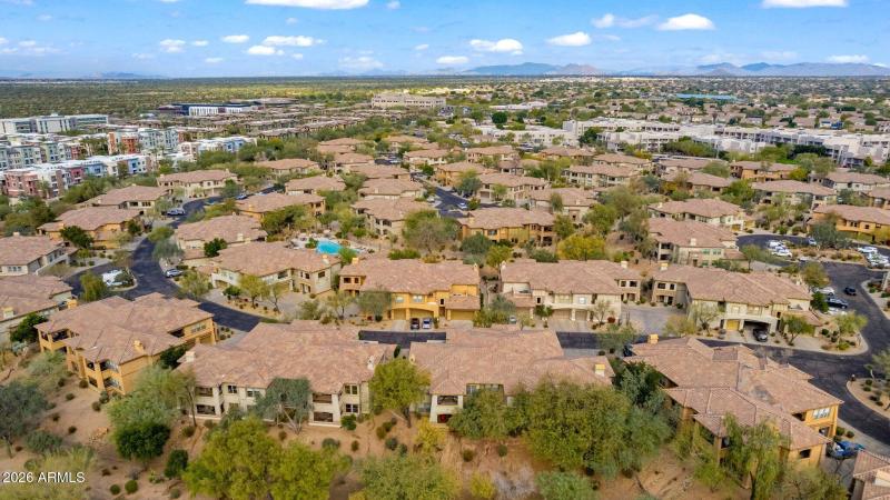 Home Overlooking Desert Wash