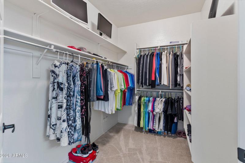 Huge Primary Closet