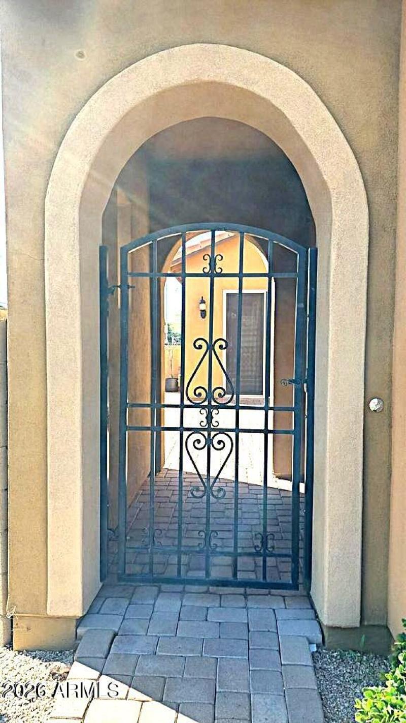 courtyard gate