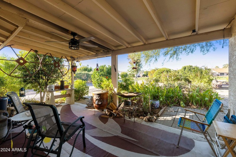 Back Covered Patio