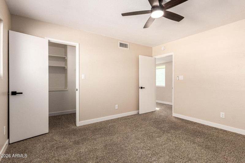 Bedroom 2 with walk in closet