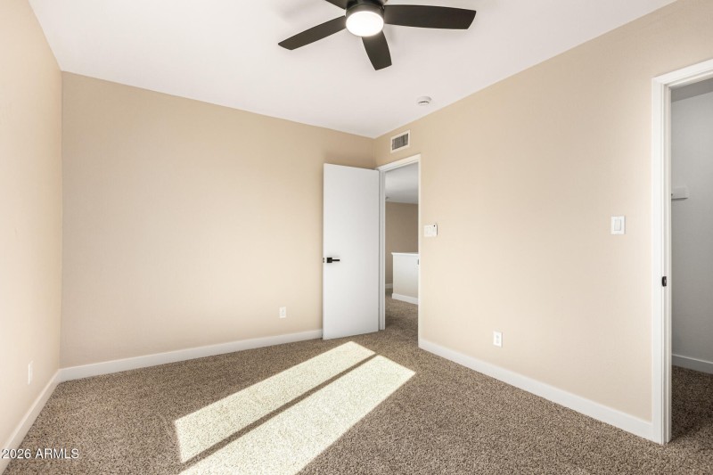 Bedroom 3 with walk in