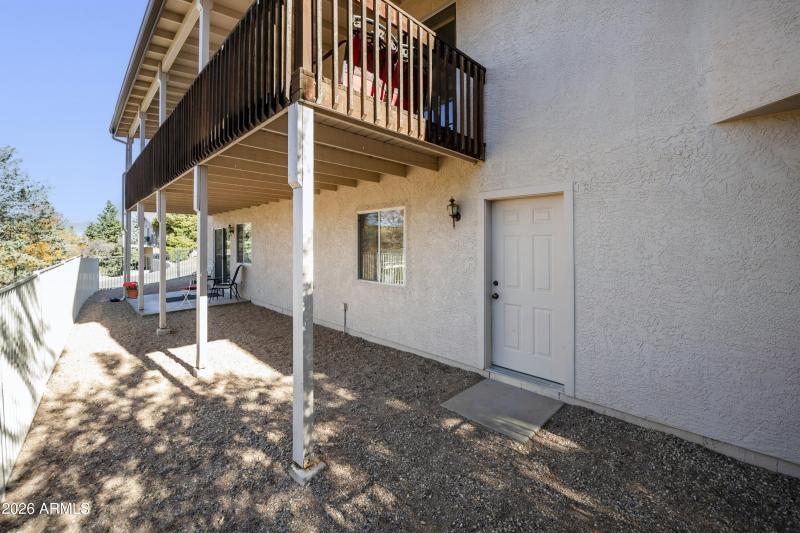 Downstairs outside entrance