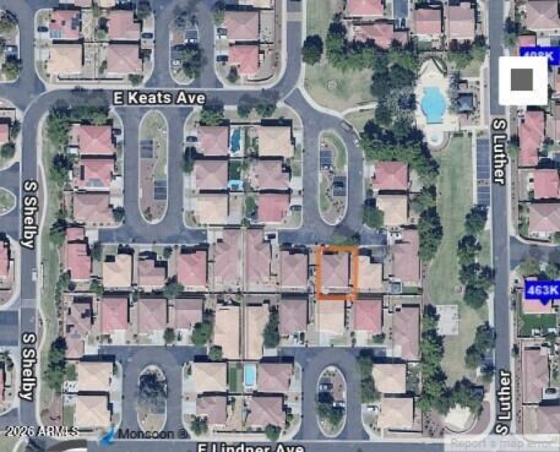 Home, Pool, Greenbelt