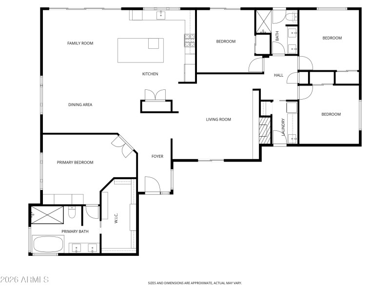 Split Floor Plan