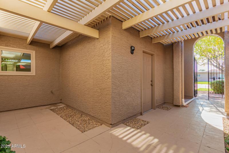 Covered Front Patio