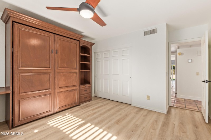 Office/Bedroom with Murphy Bed View 2