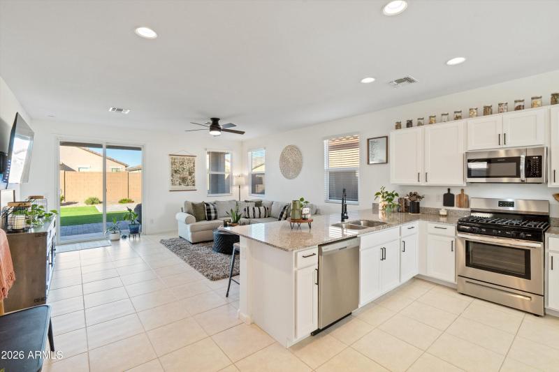 14-Kitchen to Living