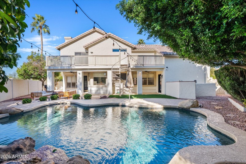 View to back of home