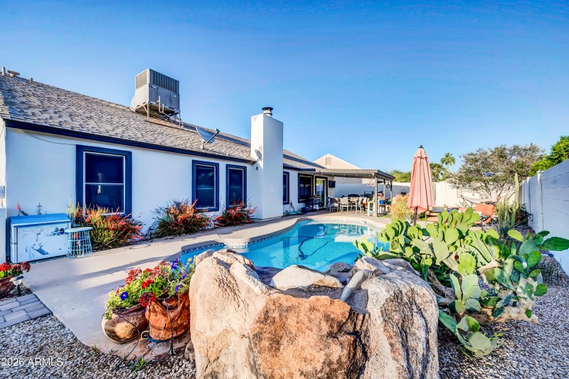 Backyard / Back of Home