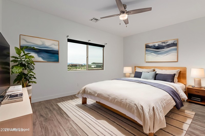 Virtual Staging Primary Bedroom