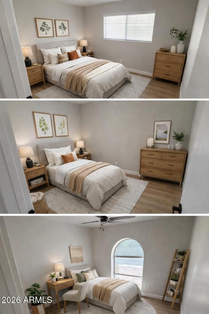 Guest Bedrooms Virtually Staged