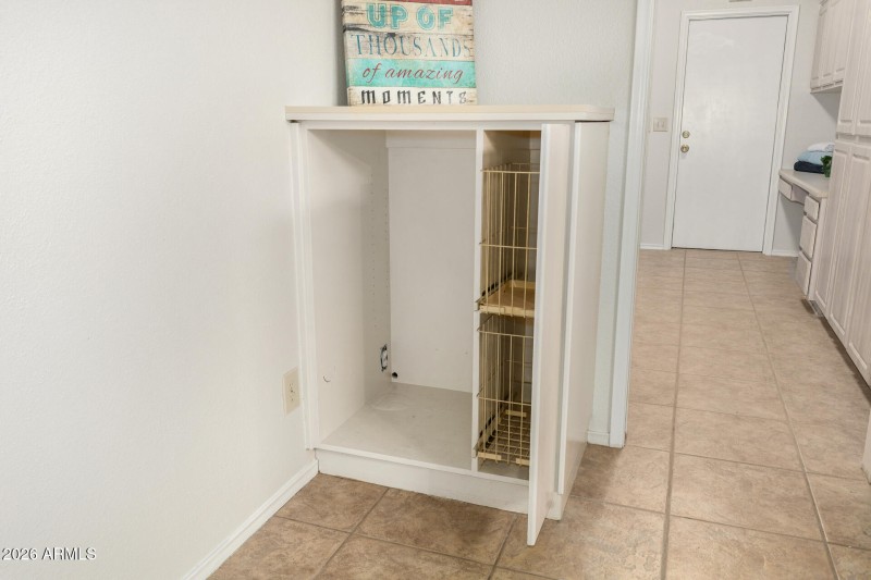 Cabinet with pull outs