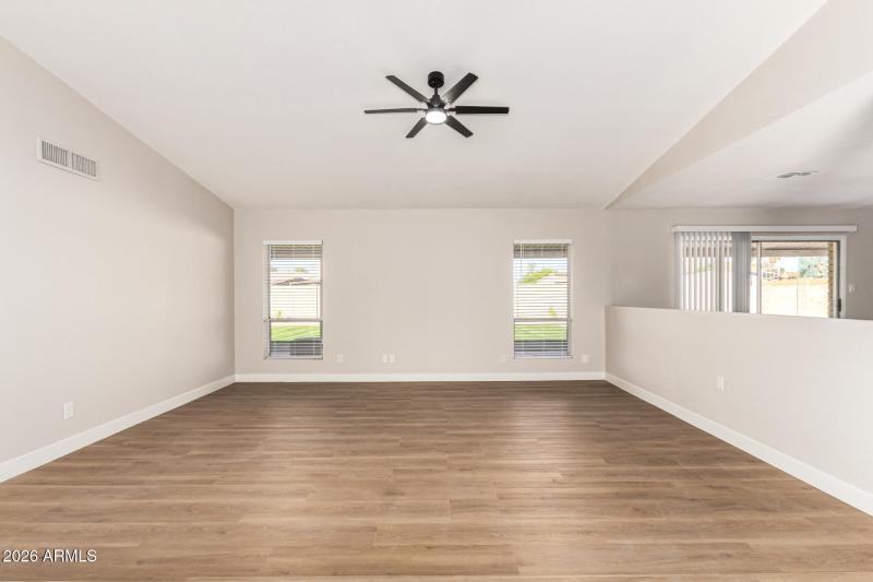 Entry to living room