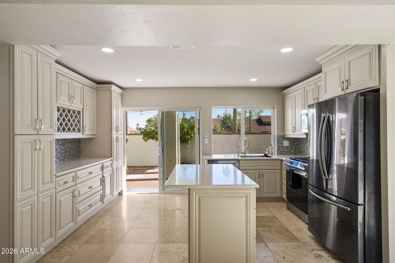 Kitchen to Back Patio