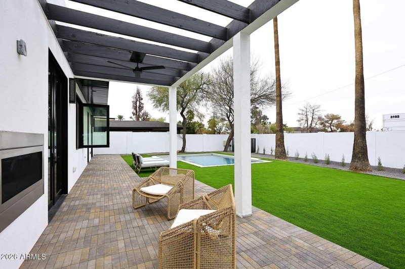 Covered Patio-View