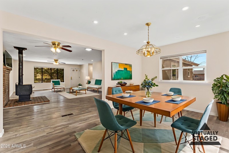 Dining Area - Virtually Staged