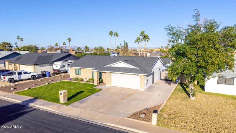 Front Exterior – Aerial street view