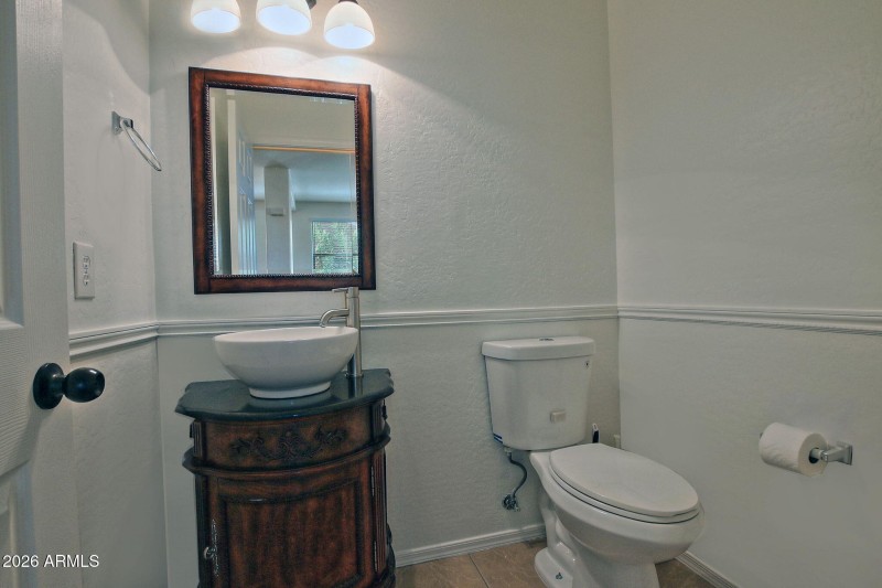 Half bath downstairs