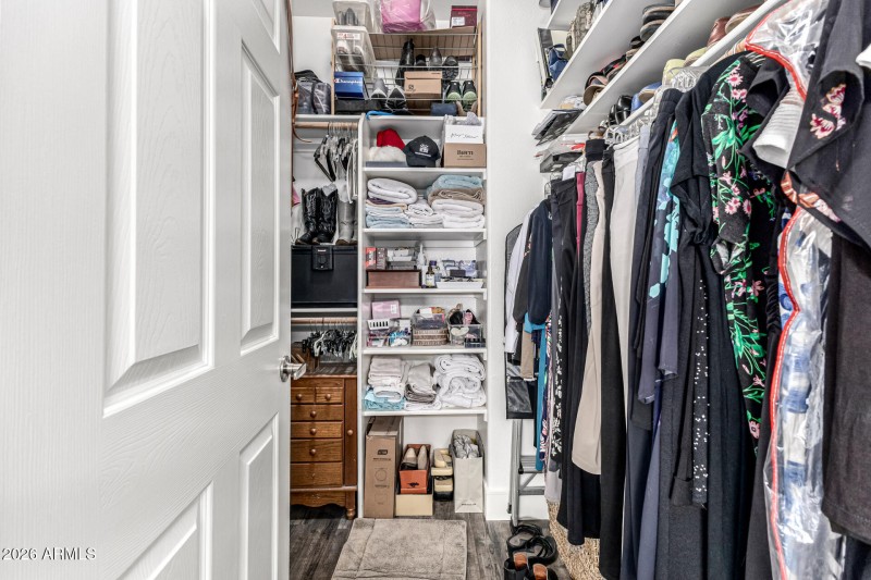Primary bedroom Closet