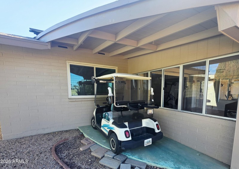 Golf Cart Parking