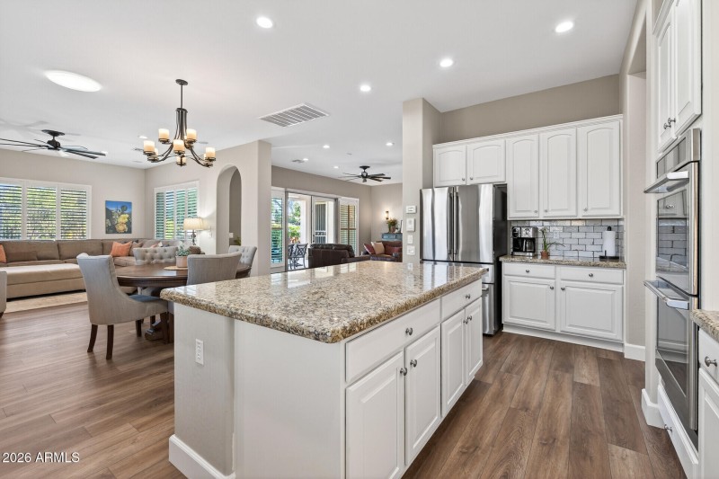 Cabinets have all be refreshed