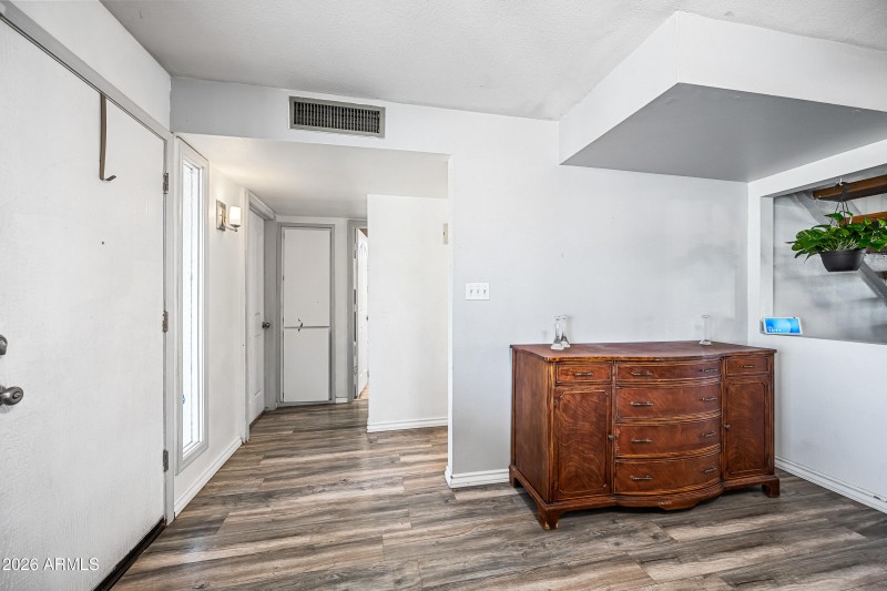 Hallway to Downstairs Bedrooms