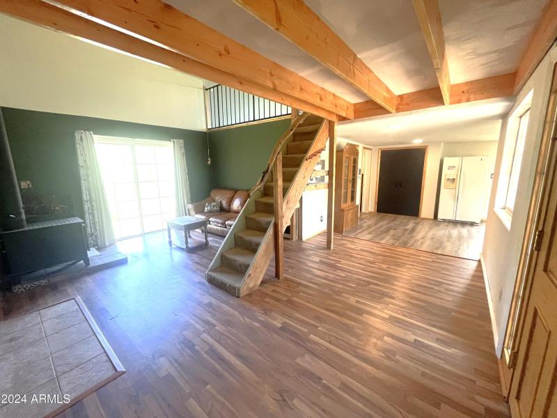 View to kitchen