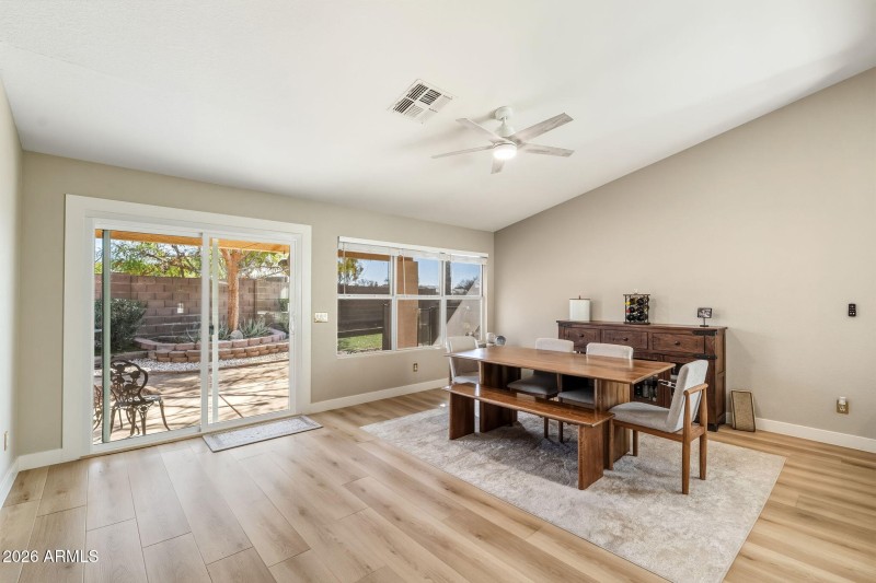 Dining w/Access to Covered Patio