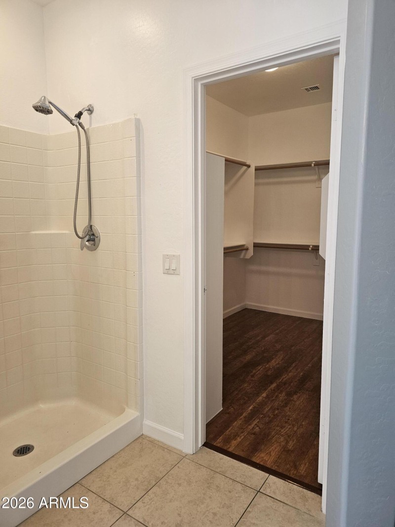 WALK-IN CLOSET W/SHELVES