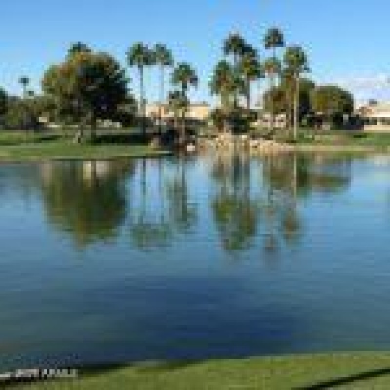 golf pond