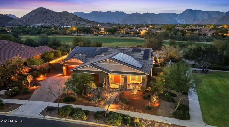 Twilight Drone Images