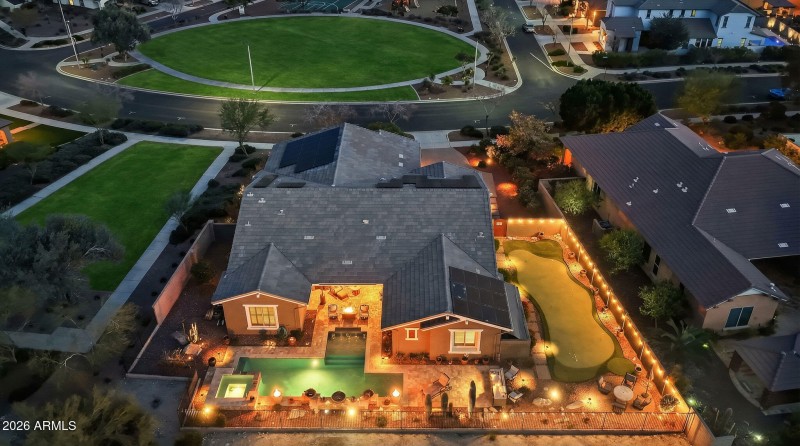 Twilight Drone Images