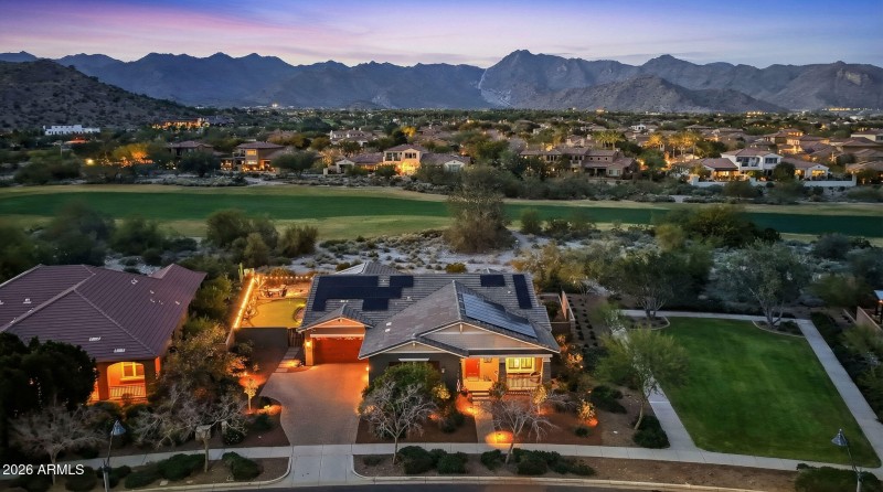 Twilight Drone Images