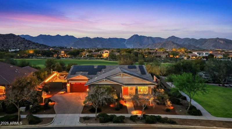 Twilight Drone Images