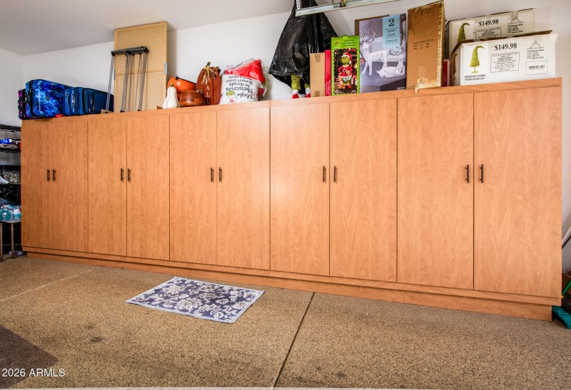 Garage cabinets