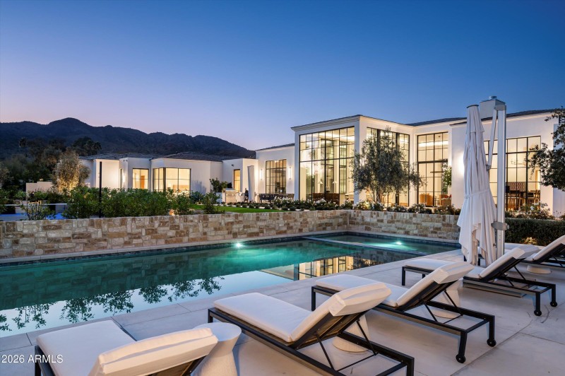 Mountain Views from Backyard