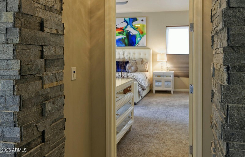 ENTRY TO MASTER SUITE