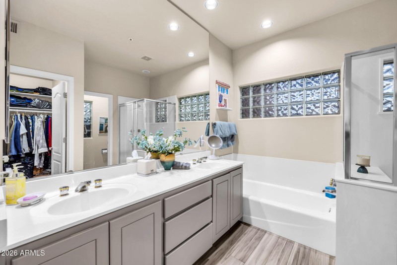 2ND MASTER BATHROOM DOUBLE SINKS