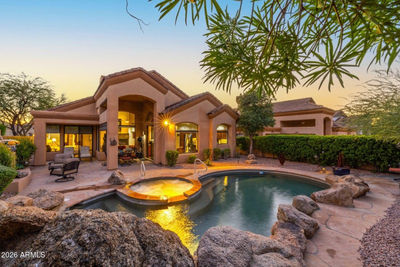 BACK OF HOME EVENING SWIM