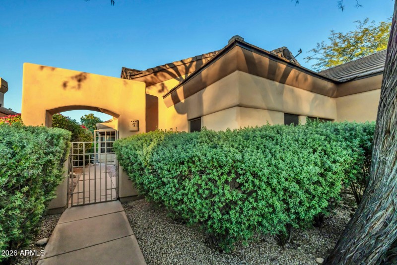 ENTRY TO HOME COURTYARD